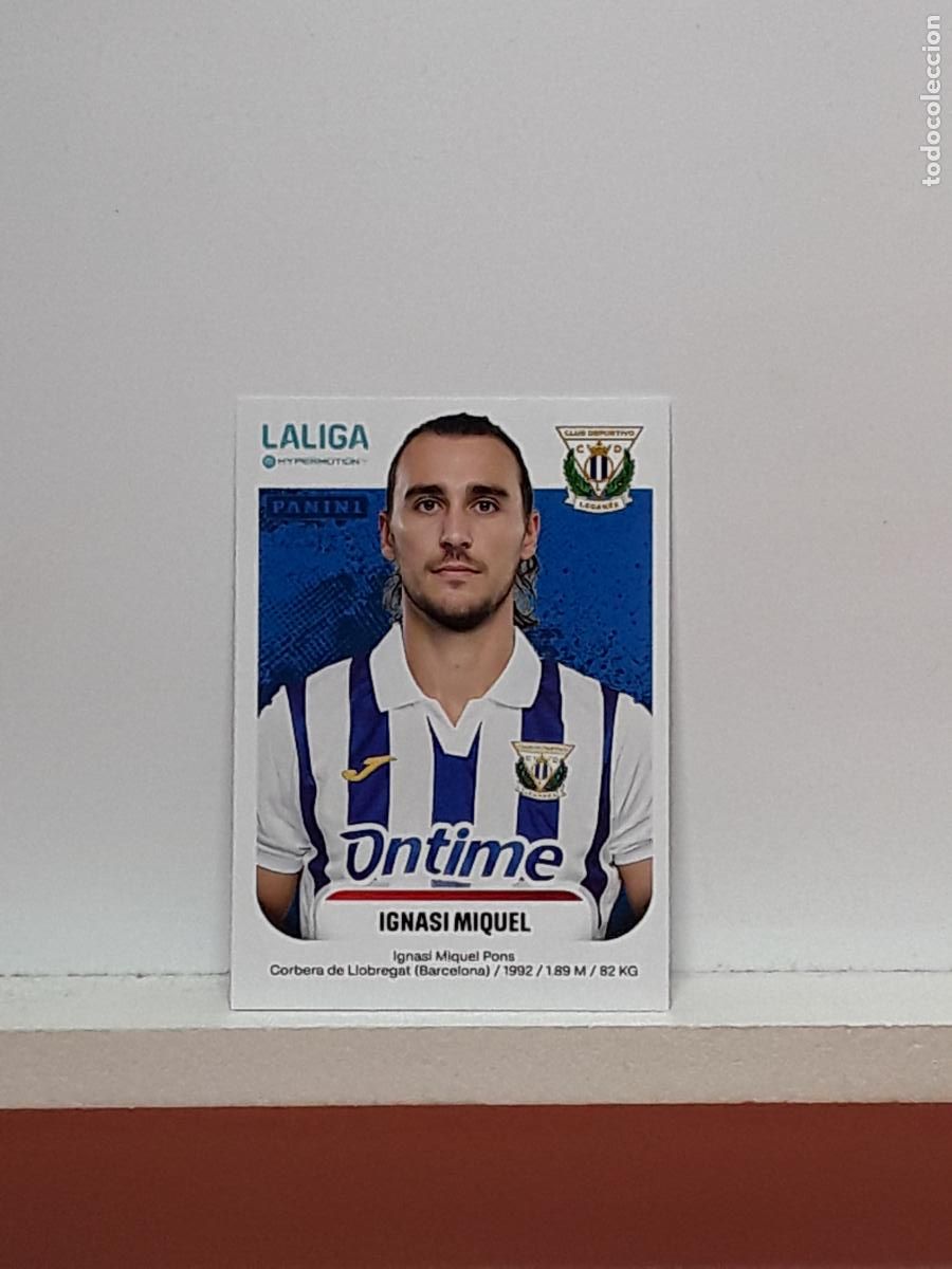 Fu&szlig;ball-Sticker: LALIGA HYPERMOTION 2025 2026 25 26 ALBUM PANINI LIGA N 273B 273 B LEGANES IGNASI MIQUEL