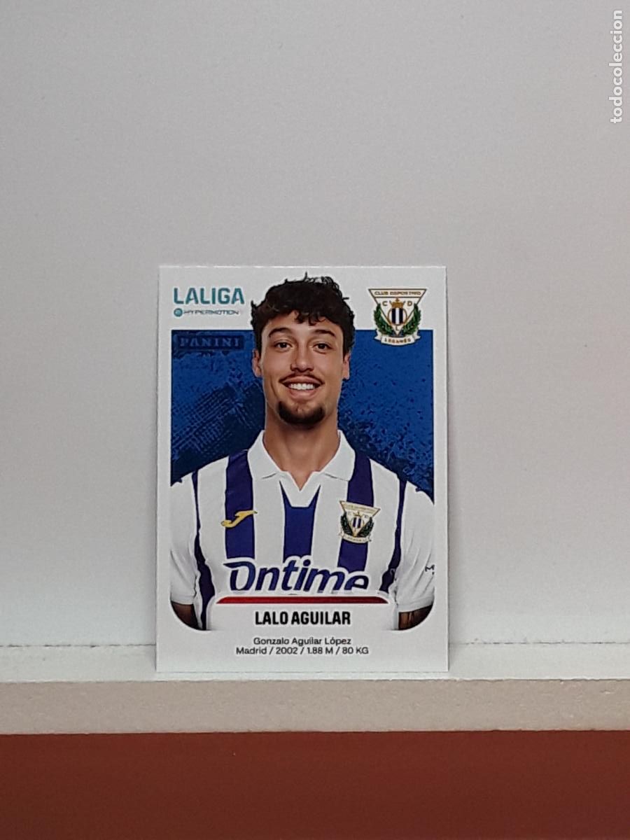 Cromos de F&uacute;tbol: LALIGA HYPERMOTION 2025 2026 25 26 ALBUM PANINI LIGA N 274 LEGANES LALO AGUILAR