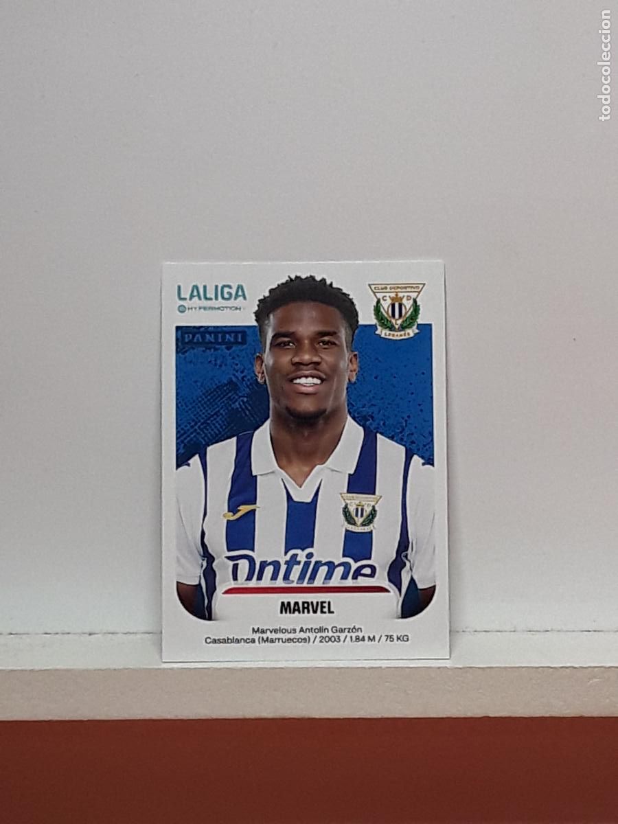 Cromos de F&uacute;tbol: LALIGA HYPERMOTION 2025 2026 25 26 ALBUM PANINI LIGA N 276A 276 A LEGANES MARVEL GARZON