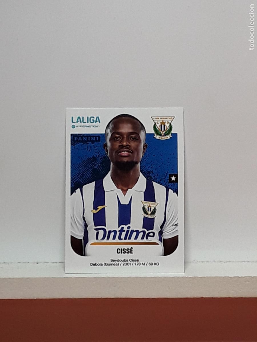 Cromos de F&uacute;tbol: LALIGA HYPERMOTION 2025 2026 25 26 ALBUM PANINI LIGA N 278 LEGANES SEYDOUBA CISSE