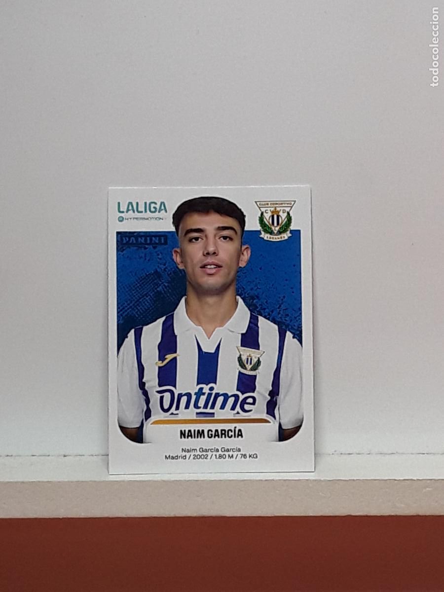 Cromos de F&uacute;tbol: LALIGA HYPERMOTION 2025 2026 25 26 ALBUM PANINI LIGA N 281 LEGANES NAIM GARCIA