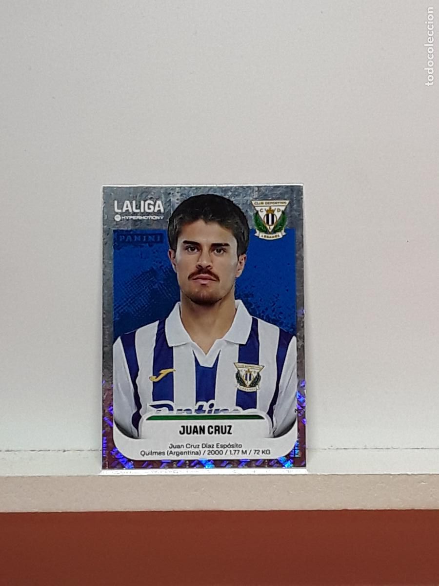 Cromos de F&uacute;tbol: LALIGA HYPERMOTION 2025 2026 25 26 ALBUM PANINI LIGA N 282 LEGANES JUAN CRUZ