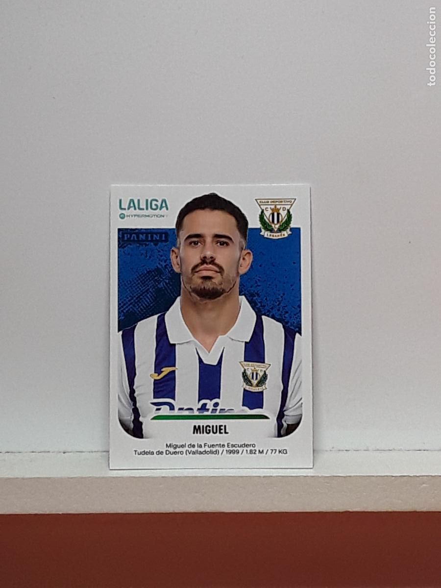 Fu&szlig;ball-Sticker: LALIGA HYPERMOTION 2025 2026 25 26 ALBUM PANINI LIGA N 285 LEGANES MIGUEL DE LA FUENTE