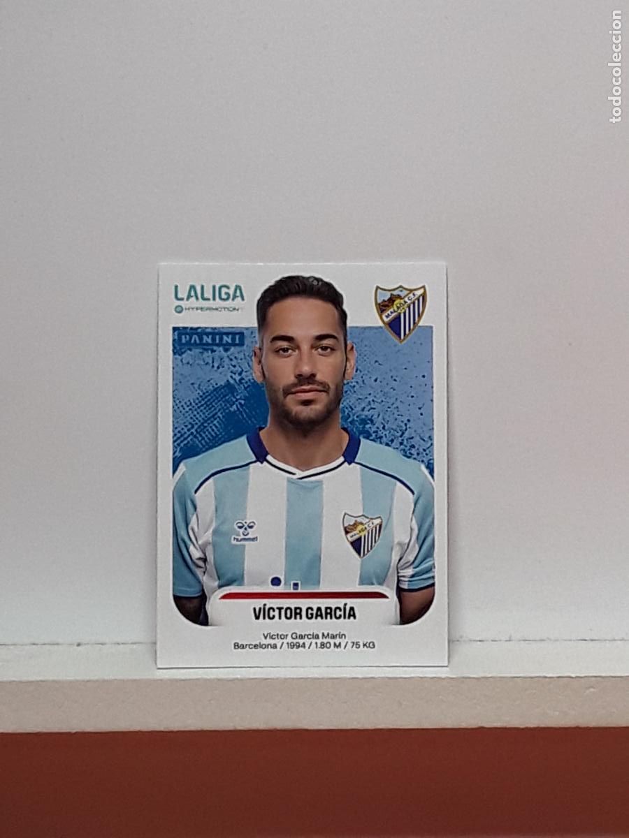 Cromos de F&uacute;tbol: LALIGA HYPERMOTION 2025 2026 25 26 ALBUM PANINI LIGA N 295 MALAGA VICTOR GARCIA