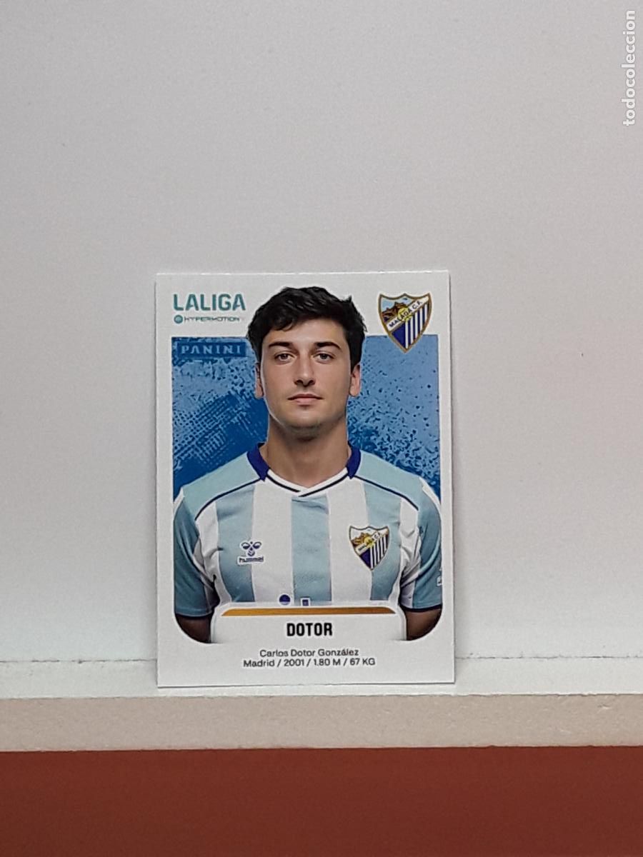 Cromos de F&uacute;tbol: LALIGA HYPERMOTION 2025 2026 25 26 ALBUM PANINI LIGA N 296B 296 B MALAGA DOTOR CARLOS