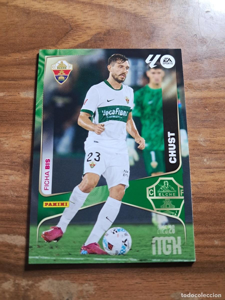 Cromos de F&uacute;tbol: CARD MEGACRACKS TEMPORADA 25/26: FICHA BIS CHUST, N&deg; 132 BIS