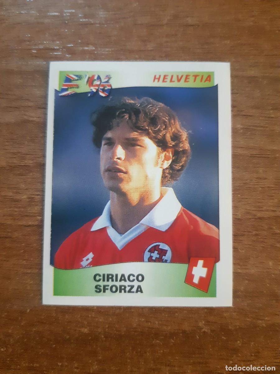 Cartes &agrave; collectionner de Football: N&deg;66 CIRIACO SFORZA (SUIZA) EURO INGLATERRA 96 PANINI EUROPA 1996. NUNCA PEGADO, SIN PEGAR