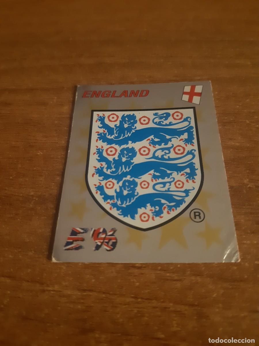 Cartes &agrave; collectionner de Football: N&deg;35 ESCUDO ENGLAND (INGLATERRA) EURO INGLATERRA 96 PANINI EUROPA 1996. NUNCA PEGADO, SIN PEGAR