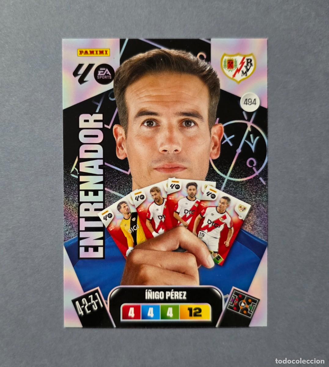 Cromos de Futebol: 494 &Iacute;&Ntilde;IGO P&Eacute;REZ (ENTRENADOR) - RAYO VALLECANO - ADRENALYN XL 2025-26 - 25/26 (NUEVO)