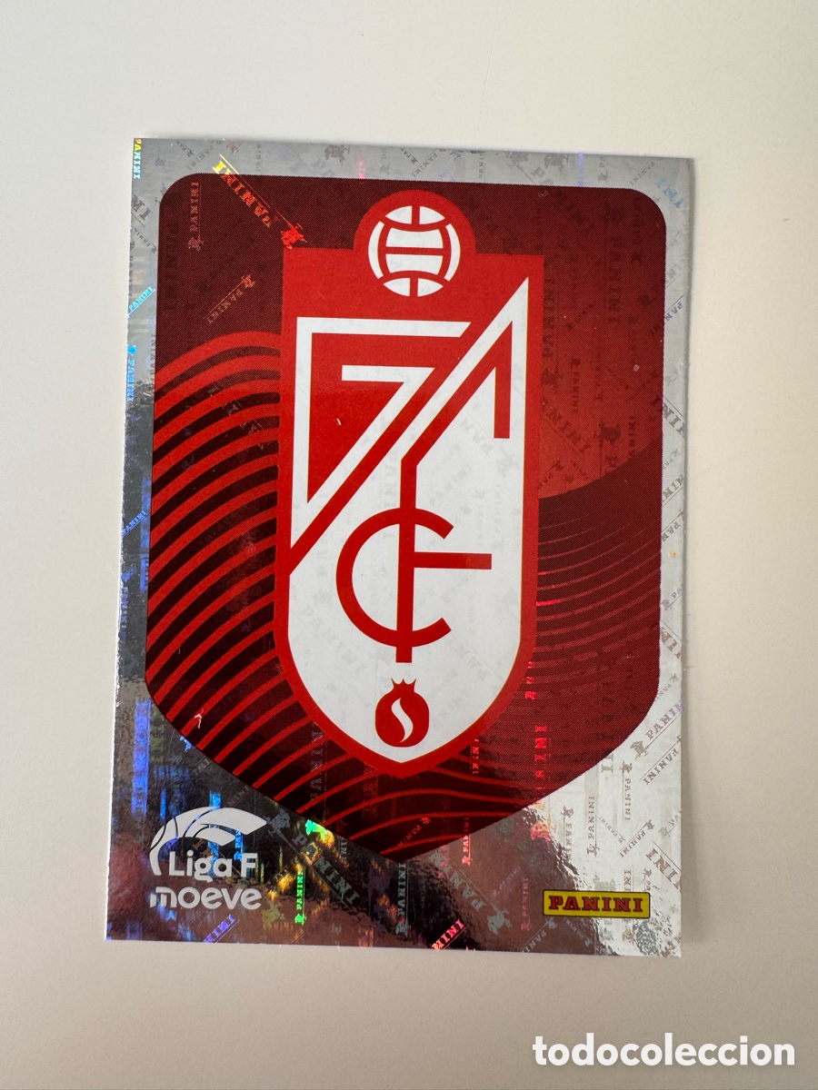 Cromos de F&uacute;tbol: PANINI LIGA F FEMENINA 2025-2026 25-26 &ndash; Granada CF ESCUDO N&ordm; 202