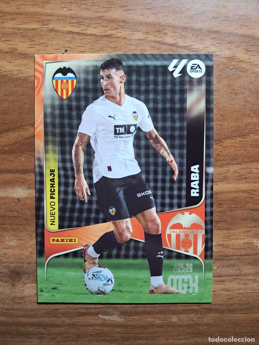 Cromos de F&uacute;tbol: CARD MEGACRACKS TEMPORADA 25/26: NUEVO FICHAJE RABA, N&deg; 444