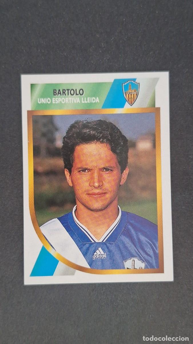 Fu&szlig;ball-Sticker: L1 BARTOLO U. E. LLEIDA SEGUNDA DIVISION LIGA ESTE 1994/95 94 95 NUNCA PEGADO SIN PEGAR