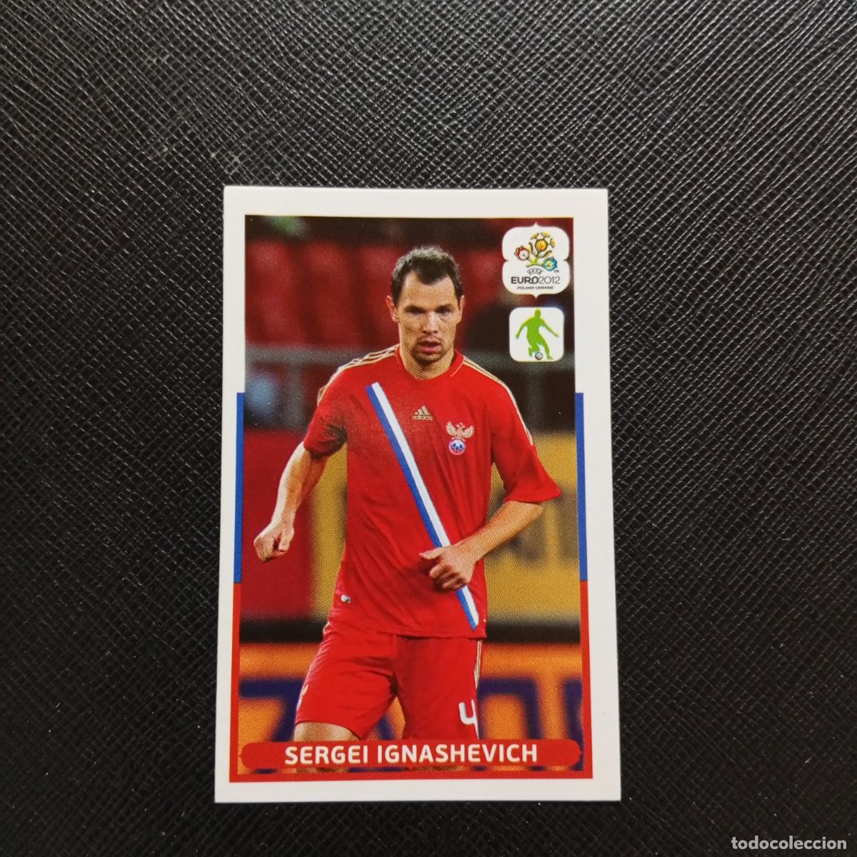 Cromos de F&uacute;tbol: 46 IGNASHEVICH RUSIA PANINI EUROCOPA 2012 EURO 12 SIN PEGAR - A34 PG523 VS HOLANDESA