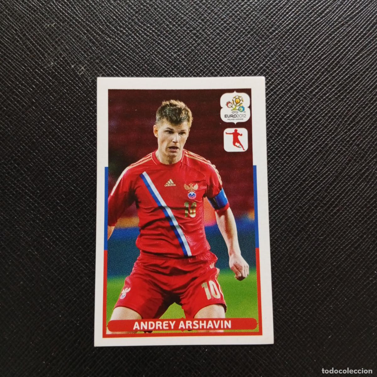 Cromos de F&uacute;tbol: 49 ARSHAVIN RUSIA PANINI EUROCOPA 2012 EURO 12 SIN PEGAR - A34 PG532 VS HOLANDESA
