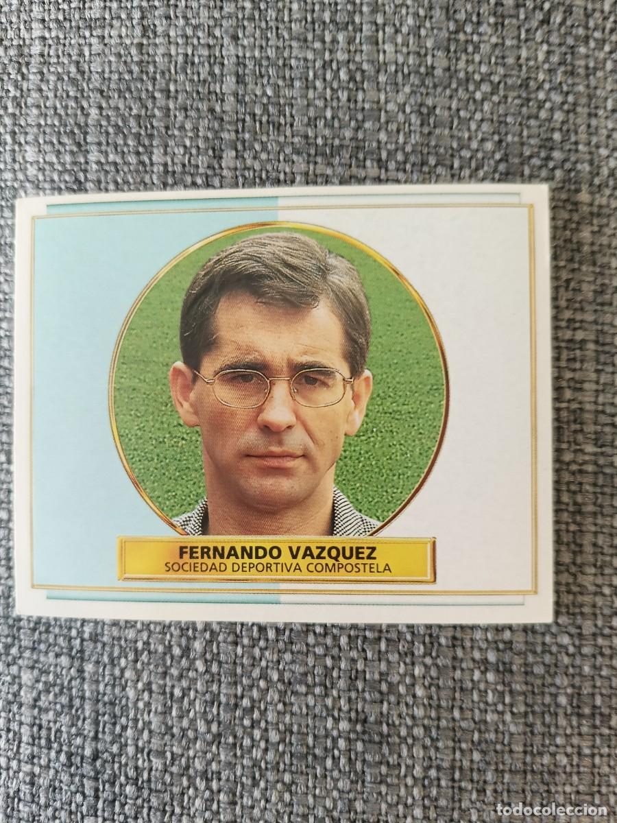 Cromos de f&uacute;tbol: Cromo Liga 96/97 Fernando Vazquez