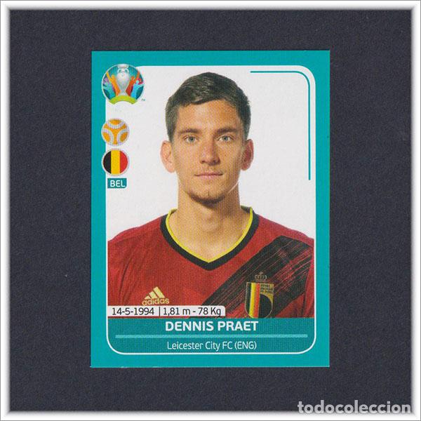 Football Stickers: UEFA EURO PREVIEW 2020 PANINI DENNIS PRAET BEL 20 B&Eacute;LGICA CROMO EUROCOPA STICKER ALBUM F&Uacute;TBOL