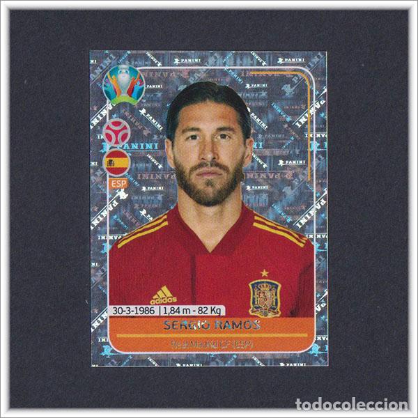 Cromos de F&uacute;tbol: EDICI&Oacute;N BALCANICA UEFA EURO PREVIEW 2020 PANINI SERGIO RAMOS ESP 4 ESPA&Ntilde;A EUROCOPA STICKER F&Uacute;TBOL