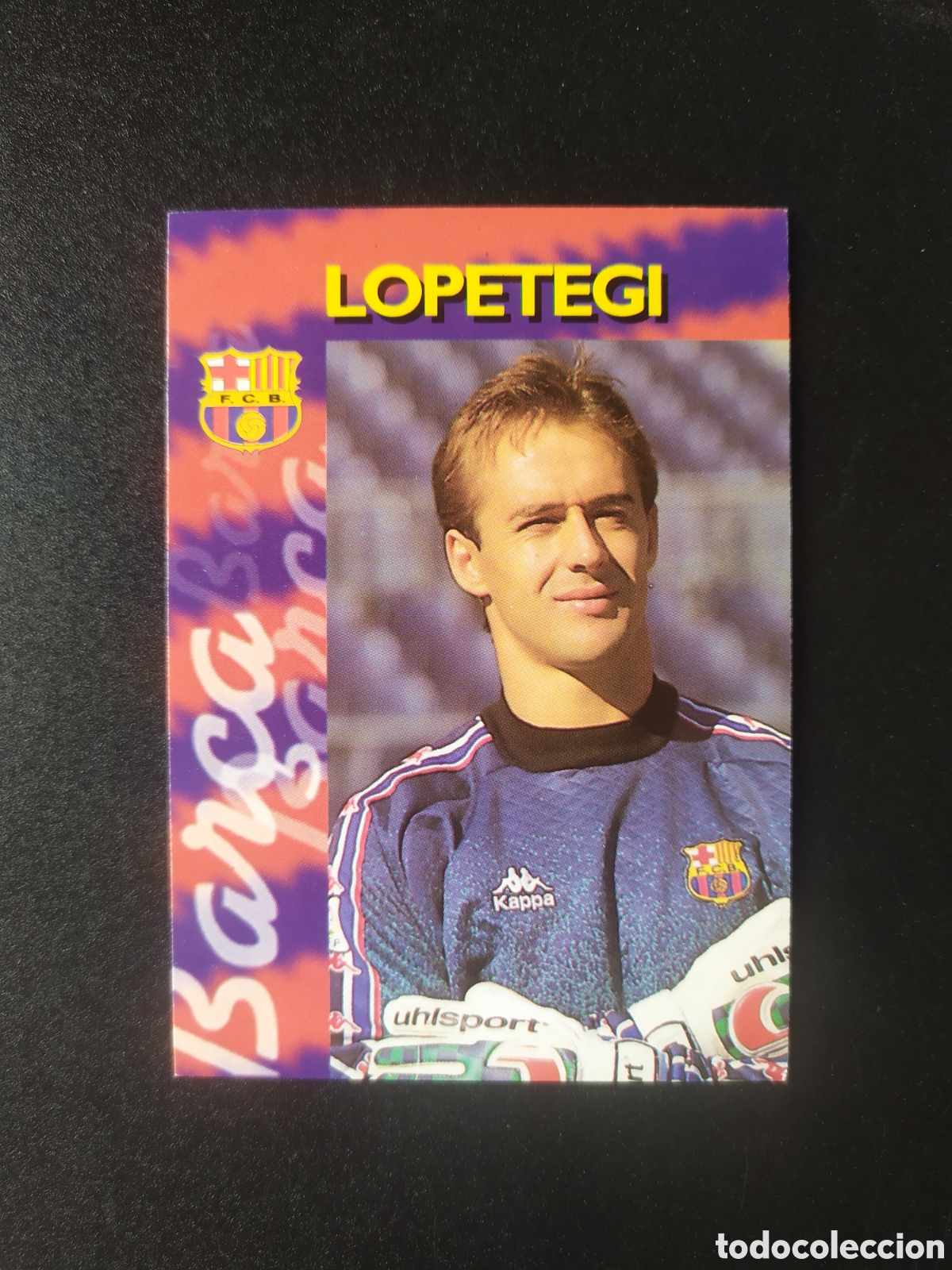 Cromos de Futebol: Colecci&oacute;n oficial FC Barcelona 1996 1997 96 97 panini Lopetegi n&ordm; 34