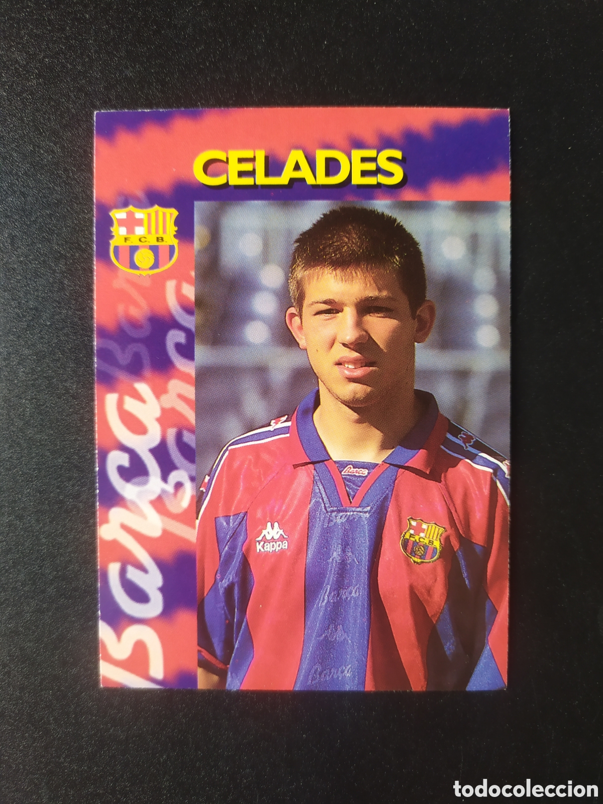 Cromos de Futebol: Colecci&oacute;n oficial FC Barcelona 1996 1997 96 97 panini Celades n&ordm; 35