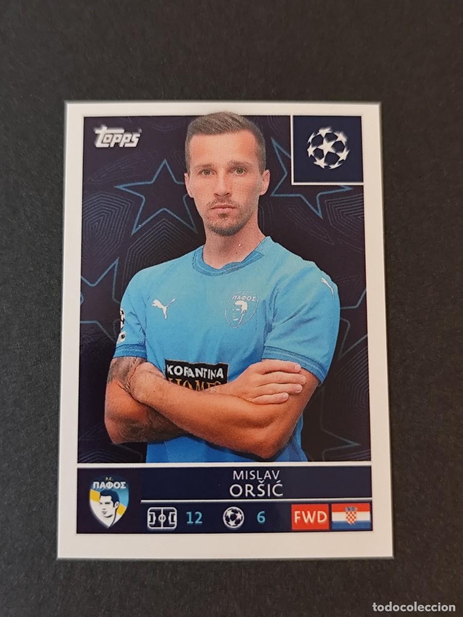 Cartes &agrave; collectionner de Football: 537 MISLAV ORSIC PAFOS STICKER CHAMPIONS LEAGUE 2025 2026 25 26 TOPPS