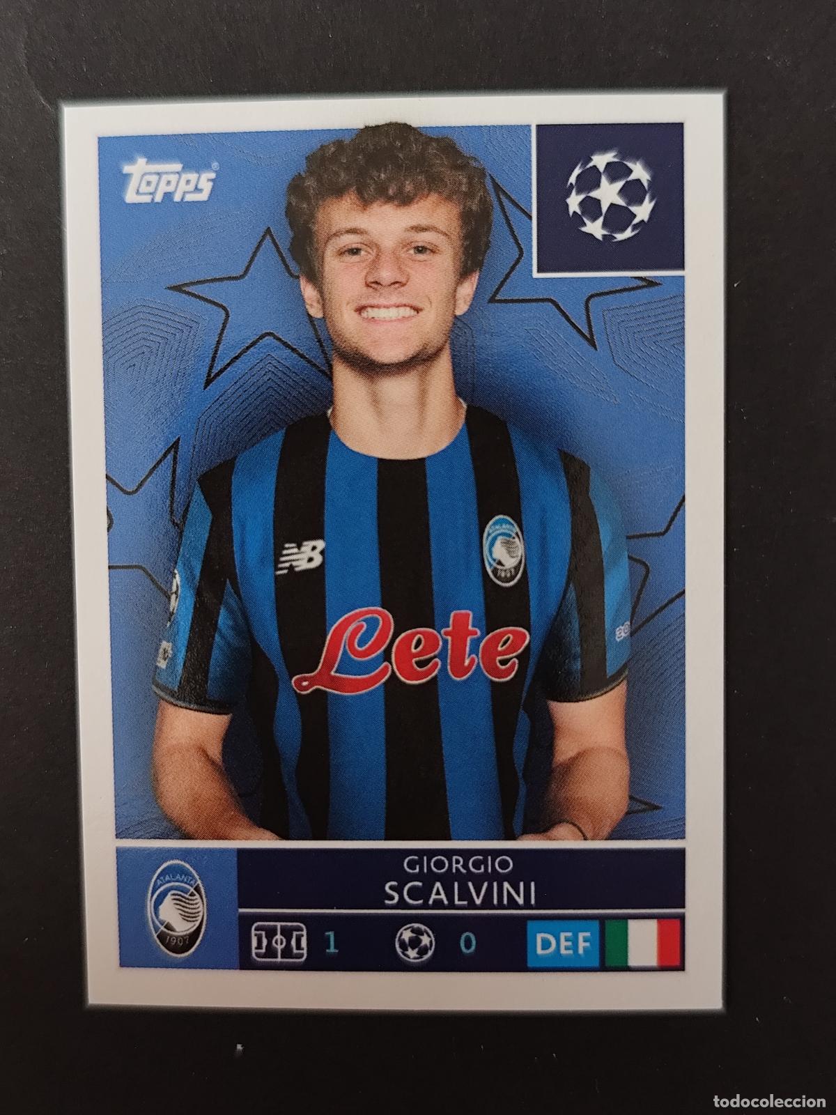 Cromos de F&uacute;tbol: 88 GIORGIO SCALVINI ATALANTA STICKER CHAMPIONS LEAGUE 2025 2026 25 26 TOPPS