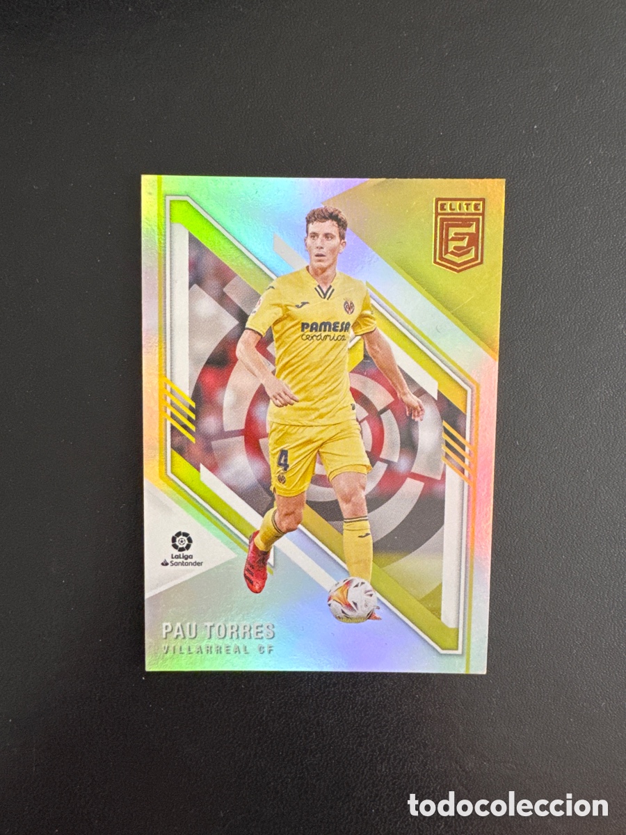 Cromos de F&uacute;tbol: PAU TORRES VILLARREAL DONRUSS ELITE NUMERO 174 2021 2022