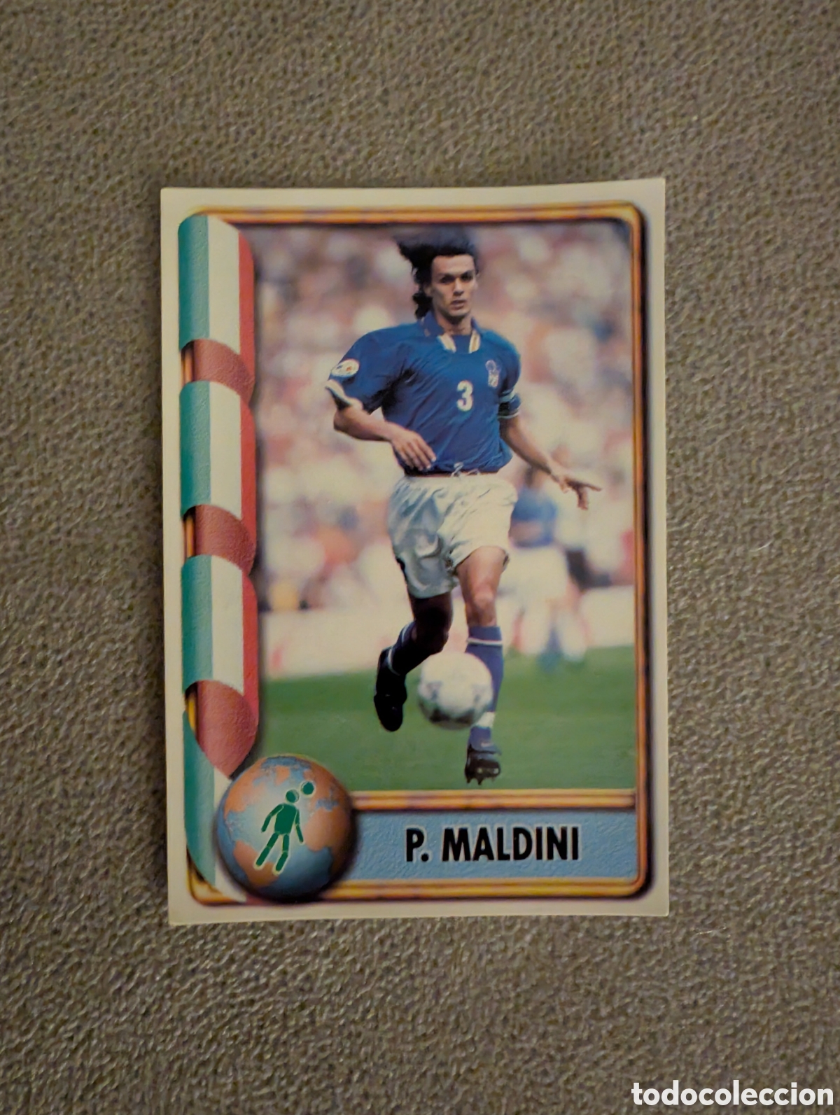 Cromos de F&uacute;tbol: P. MALDINI MUNDIAL FRANCIA FRANCE 98 1998 EDICIONES ESTADIO 319 ITALIA NUNCA PEGADO SIN PEGAR