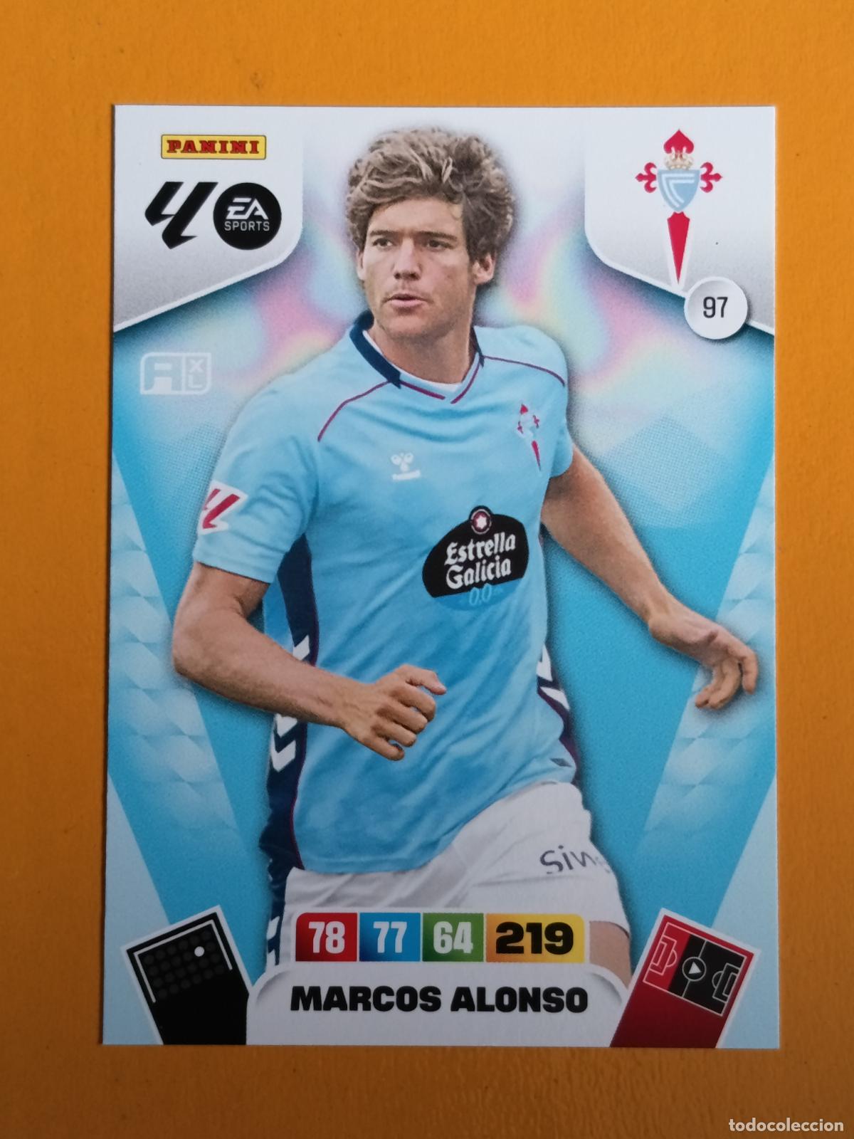 Cromos de F&uacute;tbol: 97 MARCOS ALONSO. REAL CLUB CELTA DE VIGO. ADRENALYN XL 2025-26