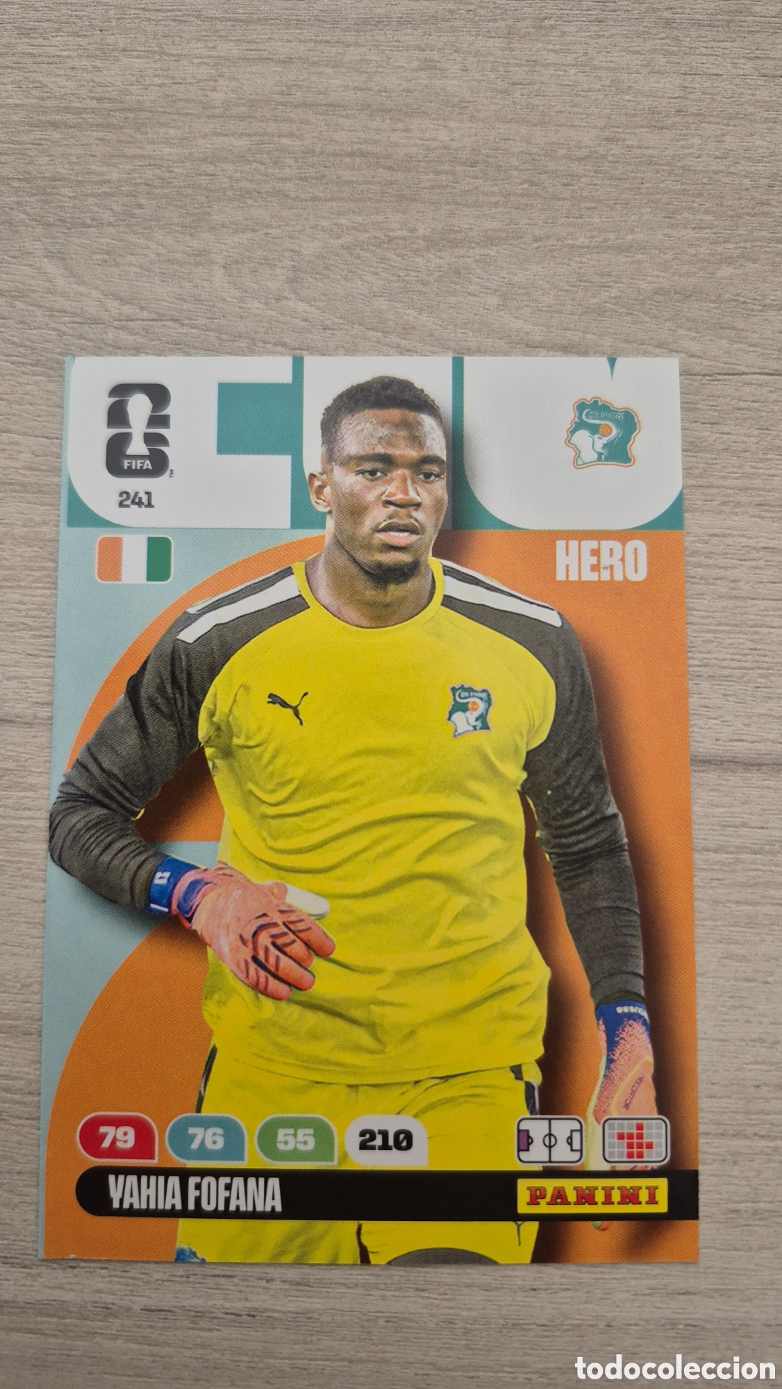 Cromos de F&uacute;tbol: N&deg;241 Costa de Marfil Yahia Fofana Adrenalyn FIFA World Cup 2026