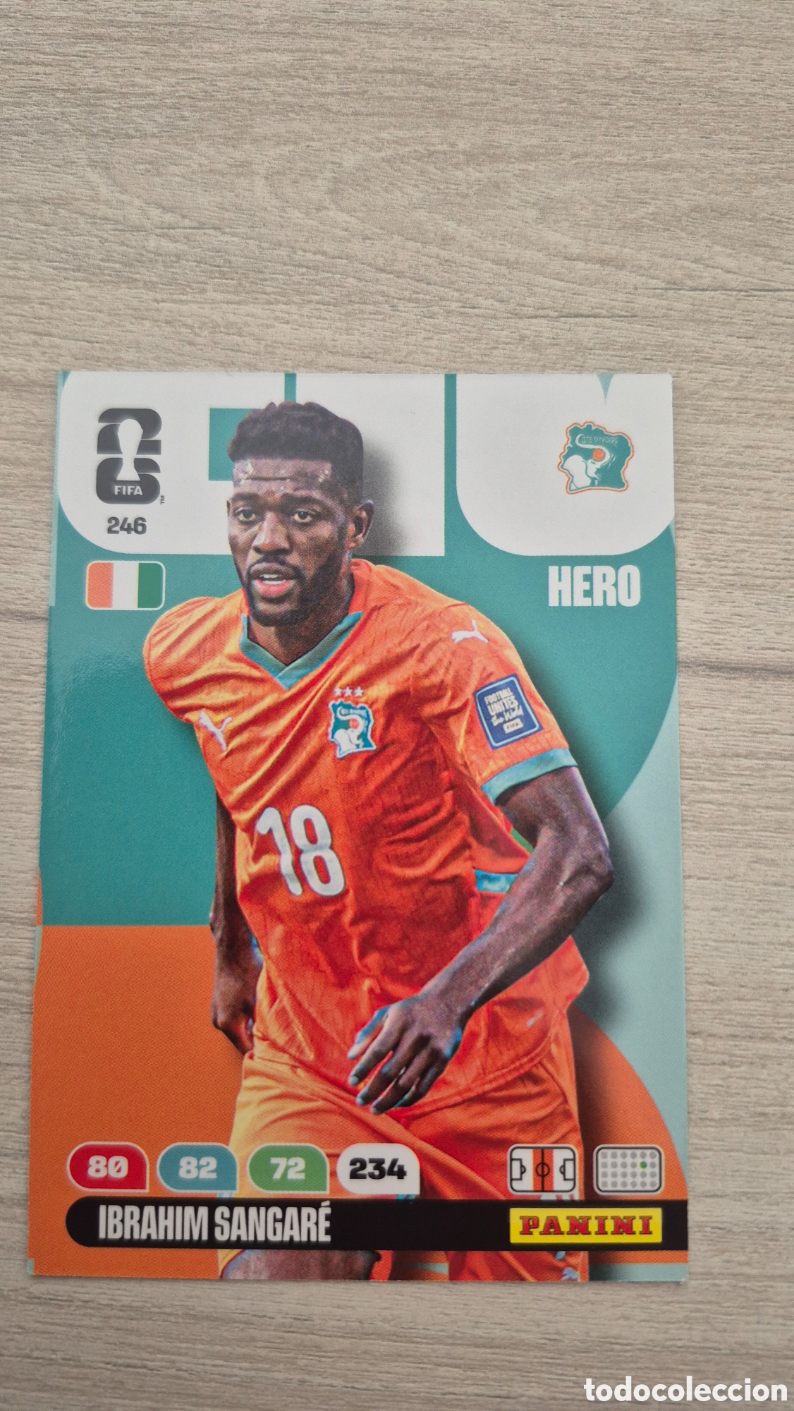 Cromos de F&uacute;tbol: N&deg;246 Costa de Marfil Ibrahim Sangare Adrenalyn FIFA World Cup 2026