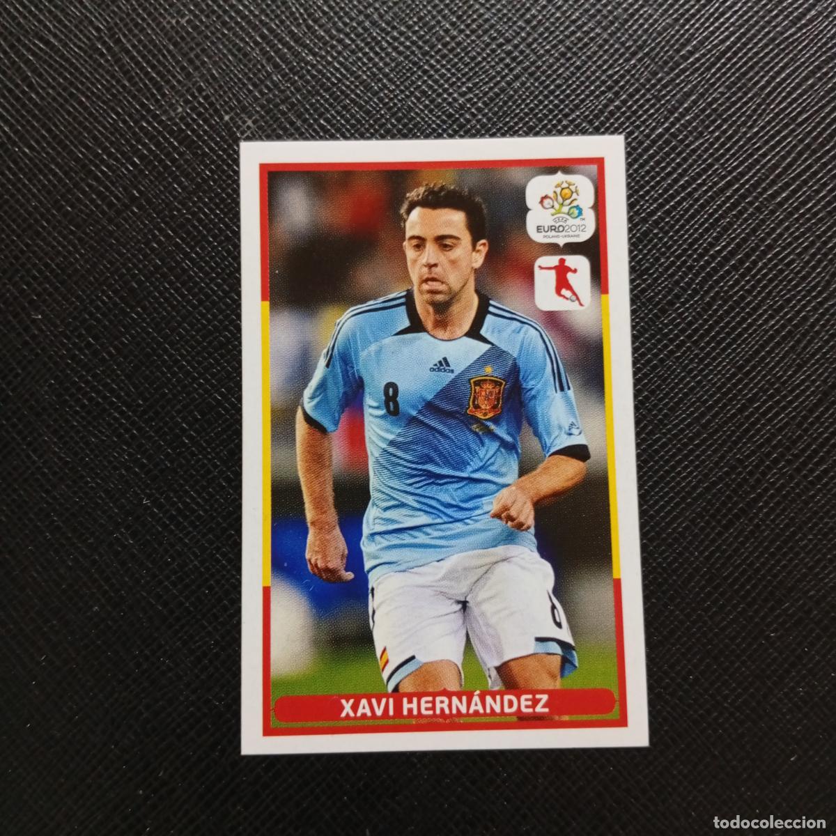 Cartes &agrave; collectionner de Football: 63 XAVI ESPA&Ntilde;A PANINI EUROCOPA 2012 EURO 12 SIN PEGAR - A47 PG3 VS HOLANDESA