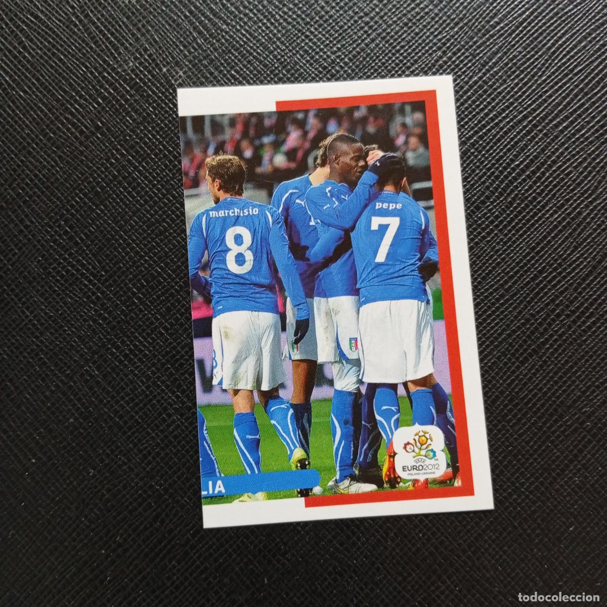 Cromos de F&uacute;tbol: 72 CELEBRACION ITALIA PANINI EUROCOPA 2012 EURO 12 SIN PEGAR - A47 PG8 VS HOLANDESA
