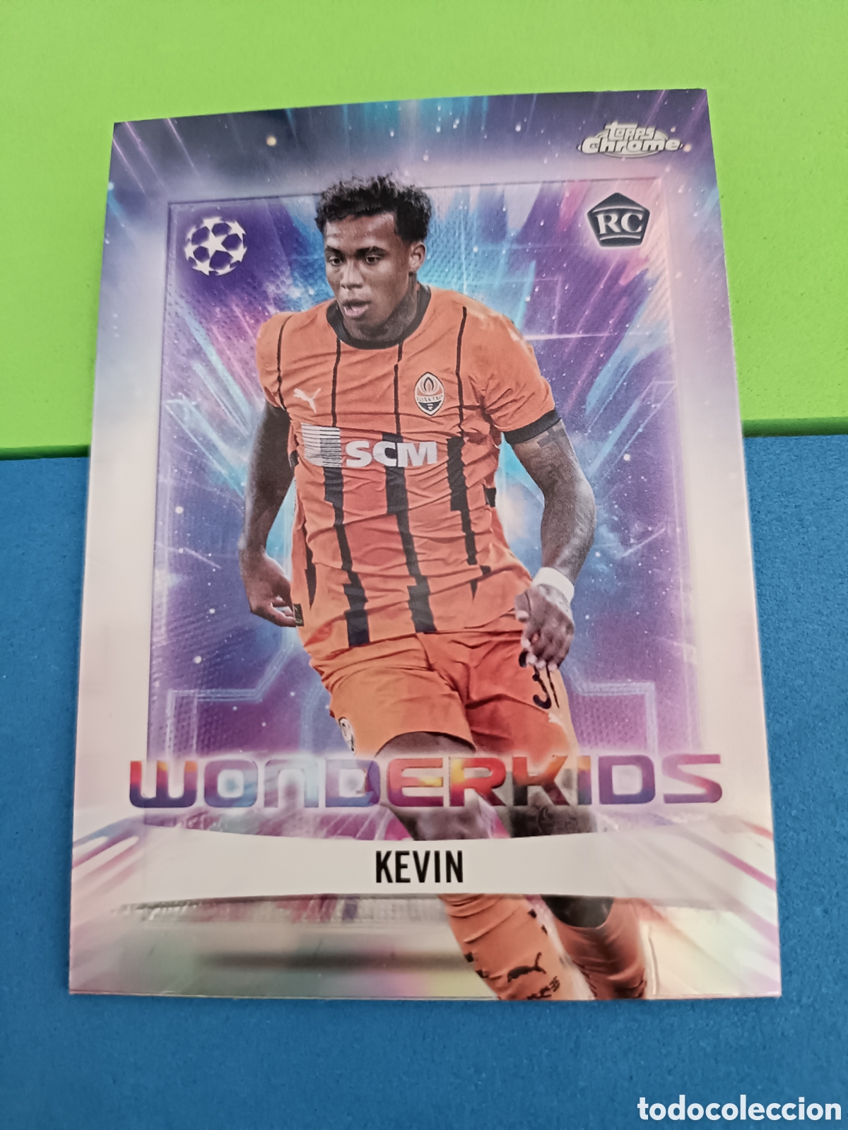 Cromos de F&uacute;tbol: Topps Chrome 2024 2025 UEFA Club Competitions - Wonderkids Rookie WK-20 Kevin