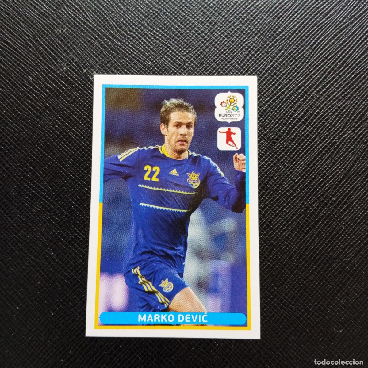 Cromos de F&uacute;tbol: 91 MARKO DEVIC UCRANIA PANINI EUROCOPA 2012 EURO 12 SIN PEGAR - A47 PG15 VS HOLANDESA