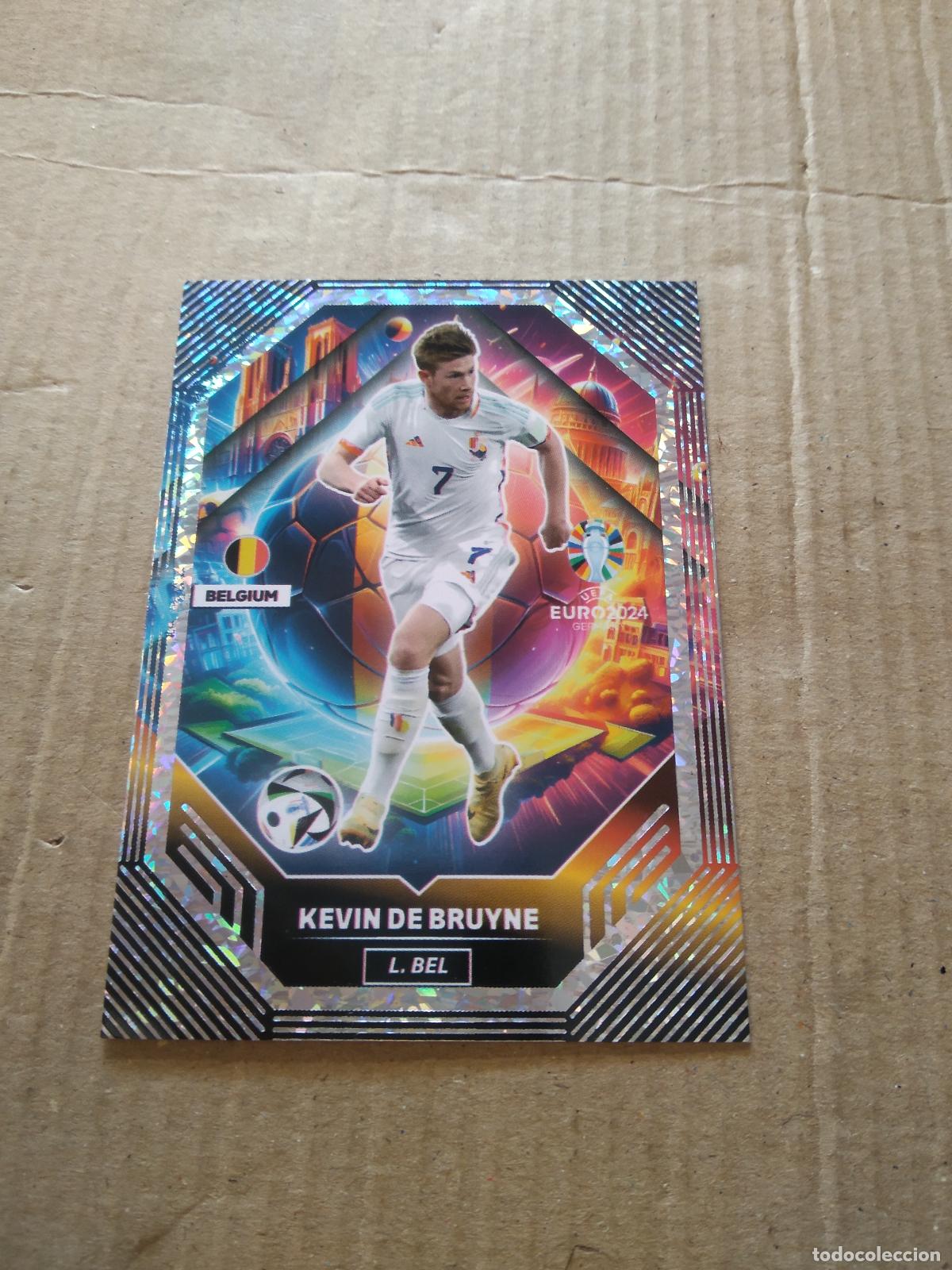 Cromos de F&uacute;tbol: KEVIN DE BRUYNE BELGICA CROMO FUTBOL EURO 2024 EUROCOPA FLASH EDITION