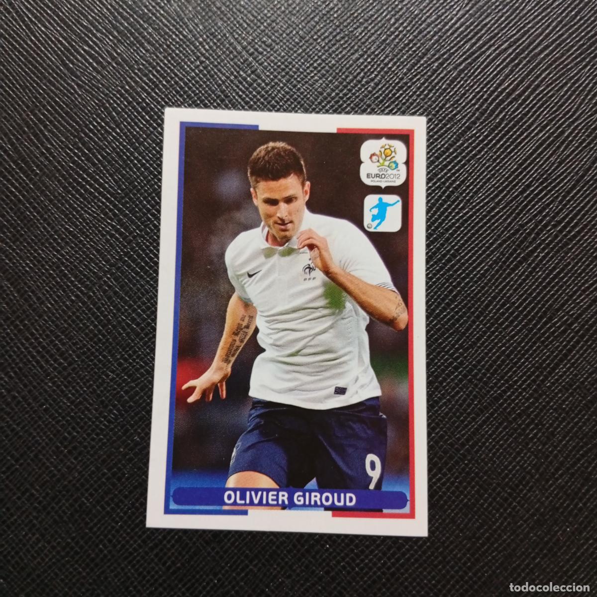 Cromos de F&uacute;tbol: 108 GIROUD FRANCIA PANINI EUROCOPA 2012 EURO 12 SIN PEGAR - A47 PG26 VS HOLANDESA