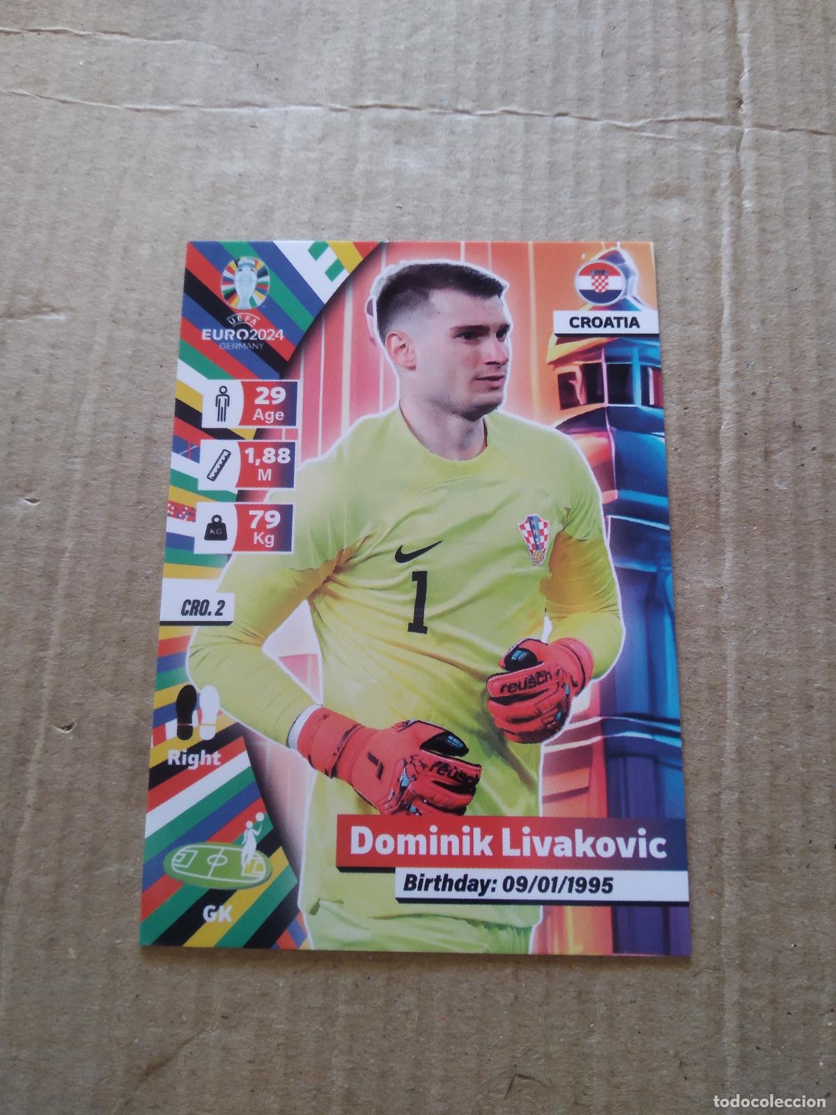 Football Stickers: CRO 2 LIVAKOVIC CROACIA CROMO FUTBOL EURO 2024 EUROCOPA FLASH EDITION