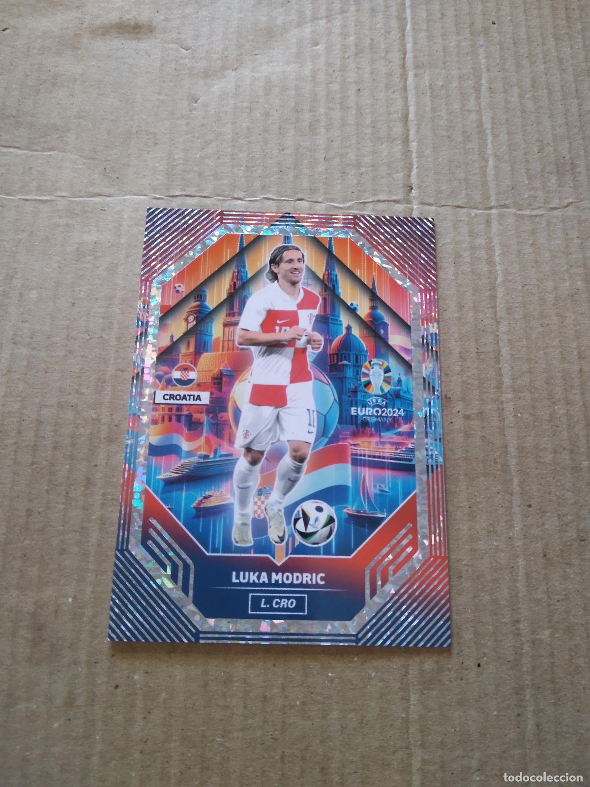 Cromos de Futebol: LUKA MODRIC CROACIA CROMO FUTBOL EURO 2024 EUROCOPA FLASH EDITION