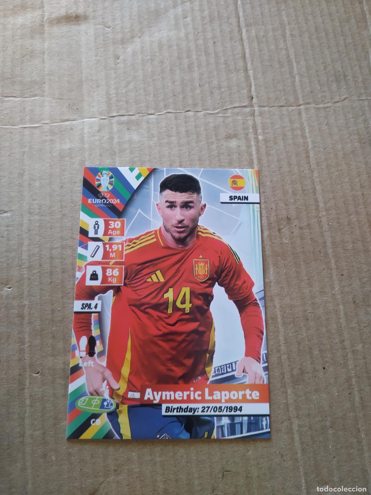 Cromos de F&uacute;tbol: SPA 4 LAPORTE ESPA&Ntilde;A CROMO FUTBOL EURO 2024 EUROCOPA FLASH EDITION