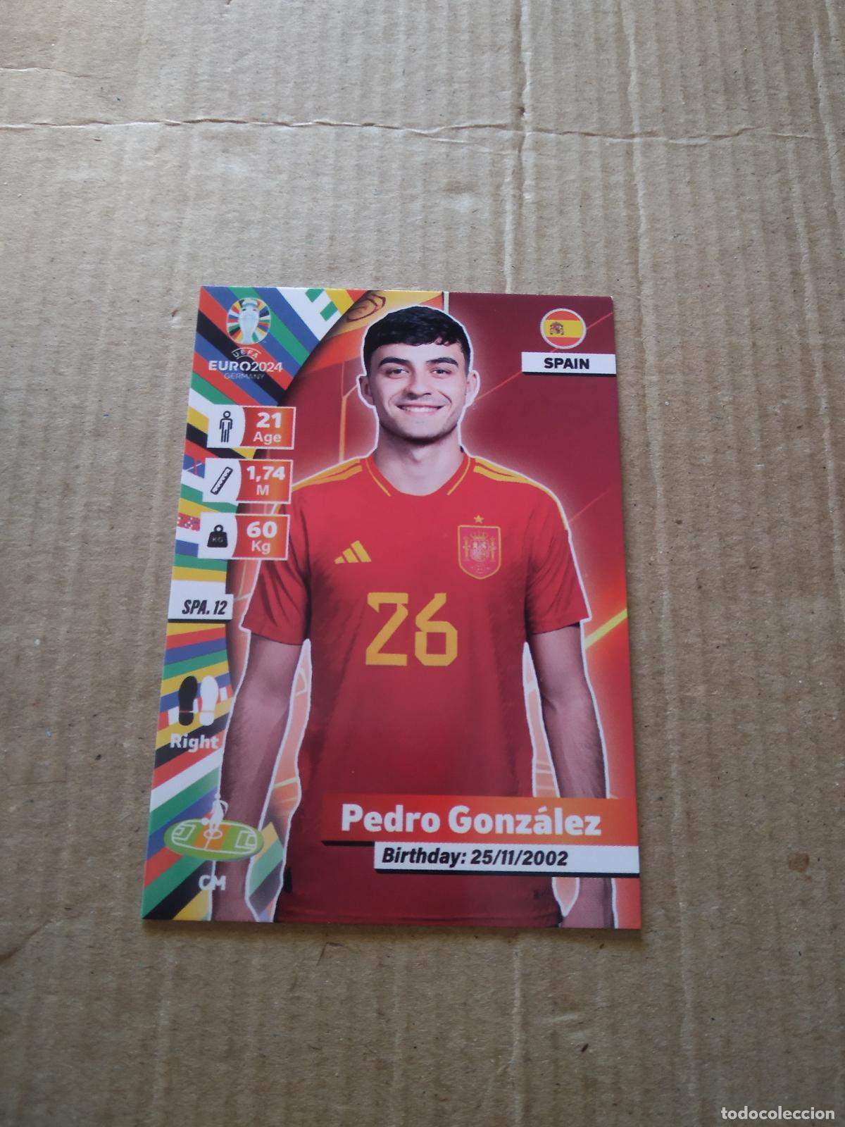 Cartes &agrave; collectionner de Football: SPA 12 PEDRI ESPA&Ntilde;A CROMO FUTBOL EURO 2024 EUROCOPA FLASH EDITION