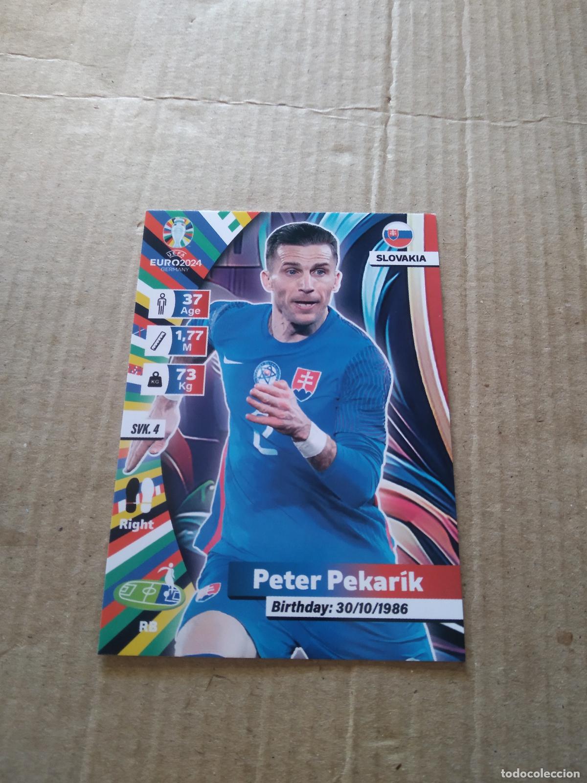 Figurine di Calcio: SVK 4 PETER PEKARIK ESLOVAQUIA CROMO FUTBOL EURO 2024 EUROCOPA FLASH EDITION