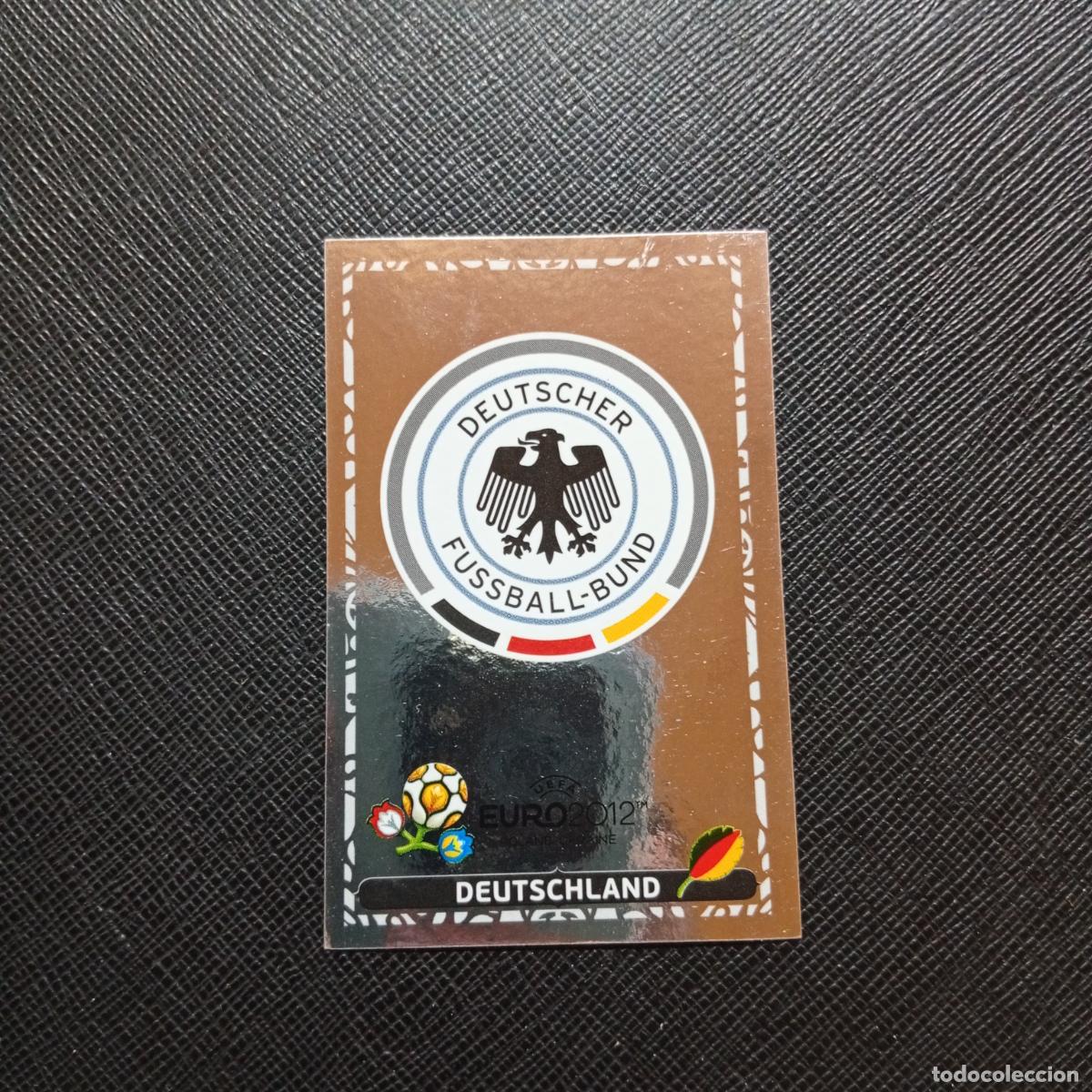 Cromos de Futebol: 120 ALEMANIA ESCUDO PANINI EUROCOPA 2012 EURO 12 SIN PEGAR - A47 PG42 VS HOLANDESA