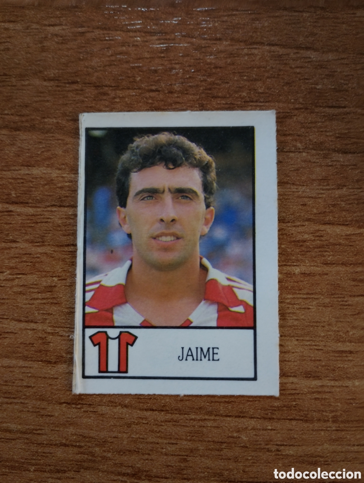 Cromos de F&uacute;tbol: BOLLYCAO LIGA 87 88 CROMO ADHESIVO N&deg;248 JAIME (SPORTING GIJ&Oacute;N)