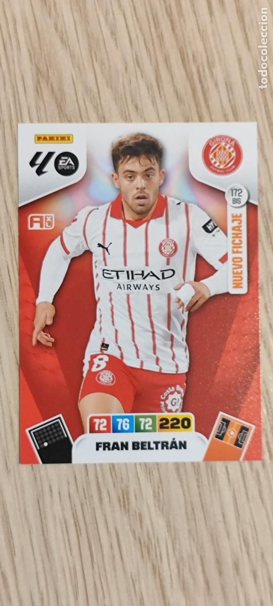 Figurine di Calcio: ADRENALYN XL LA LIGA 25/26 CARD NUEVO FICHAJE FRAN BELTRAN GIRONA # 172BIS PANINI