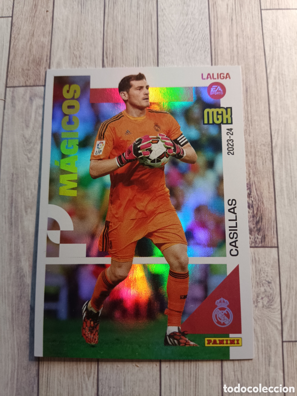 Cartes &agrave; collectionner de Football: 434 CASILLAS REAL MADRID MAGICOS MEGACRACKS 2023 2024 PANINI 23 24