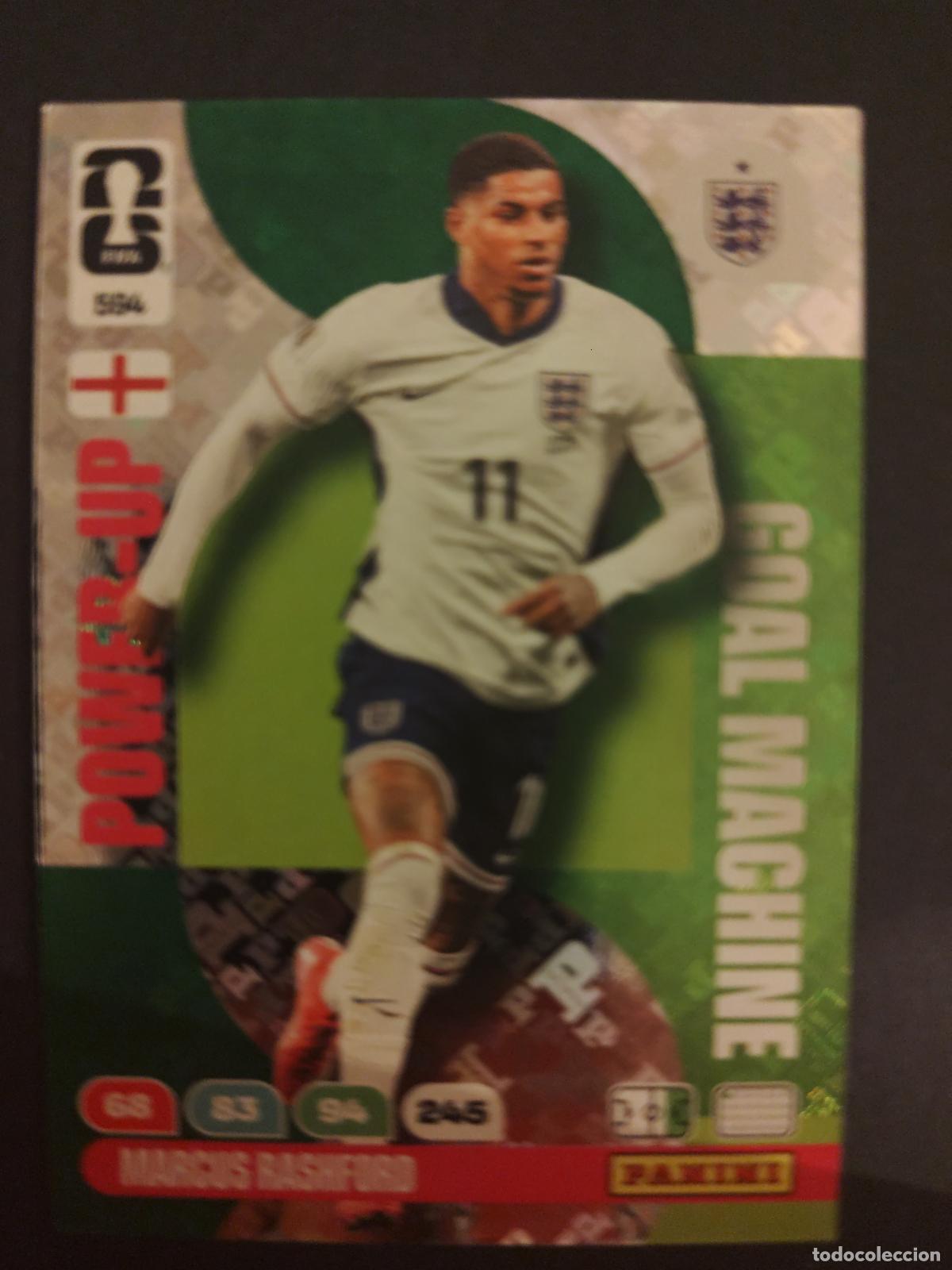 Cartes &agrave; collectionner de Football: 594 MARCUS RASHFORD INGLATERRA GOAL MACHINE ADRENALYN MUNDIAL FIFA WORLD CUP 2026 PANINI