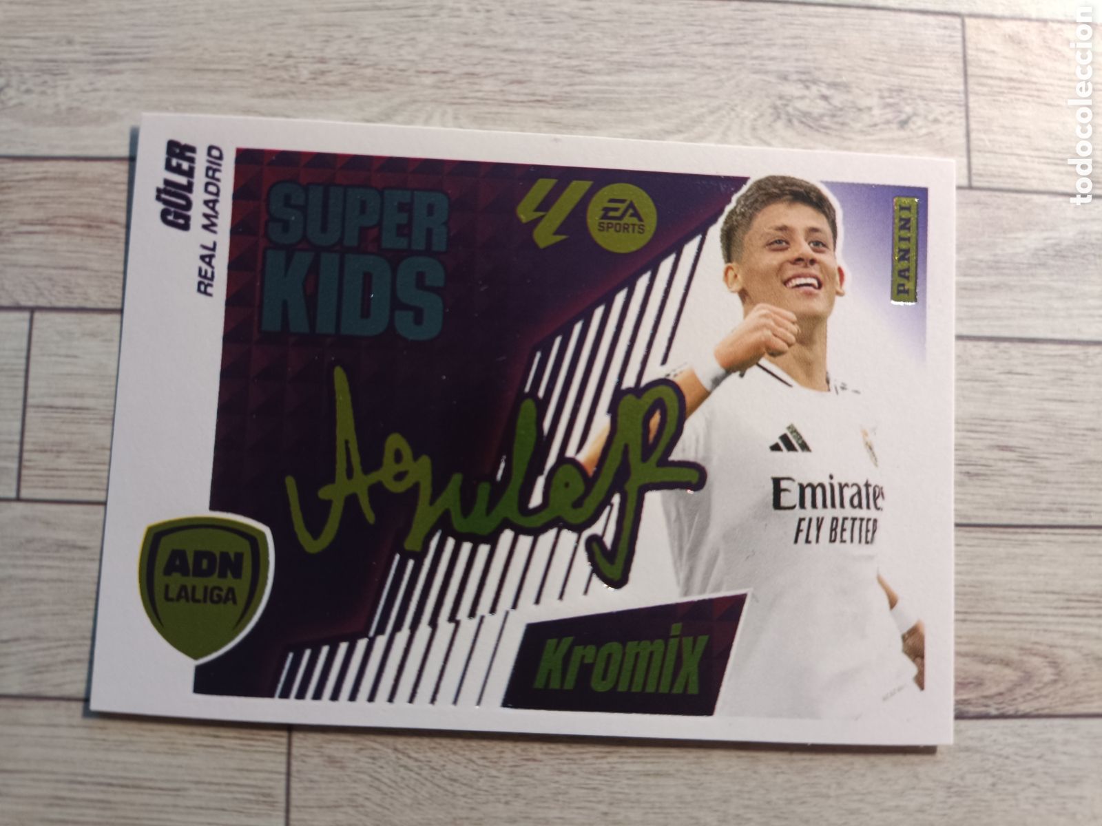 Cartes &agrave; collectionner de Football: K10 10 G&Uuml;LER REAL MADRID SUPER KIDS KROMIX LIGA ESTE 2025 2026 PANINI 25 26