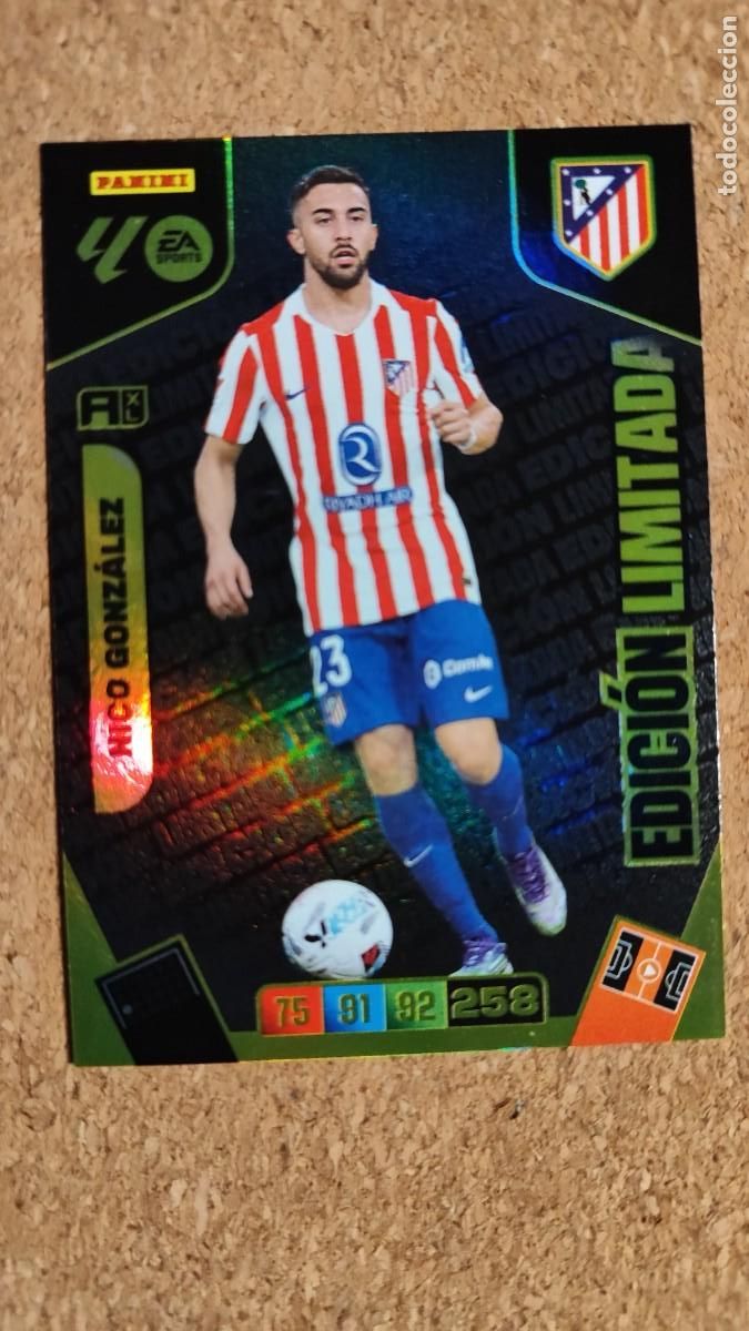 Cartes &agrave; collectionner de Football: ADRENALYN XL LA LIGA 2025/26 CARD EDICION LIMITADA NICO GONZALEZ AT MADRID # PANINI