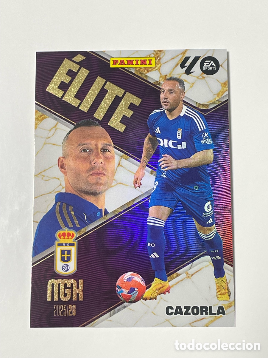 Football Stickers: Santi Cazorla Oviedo Panini Megacracks 2025/26 Elite #507