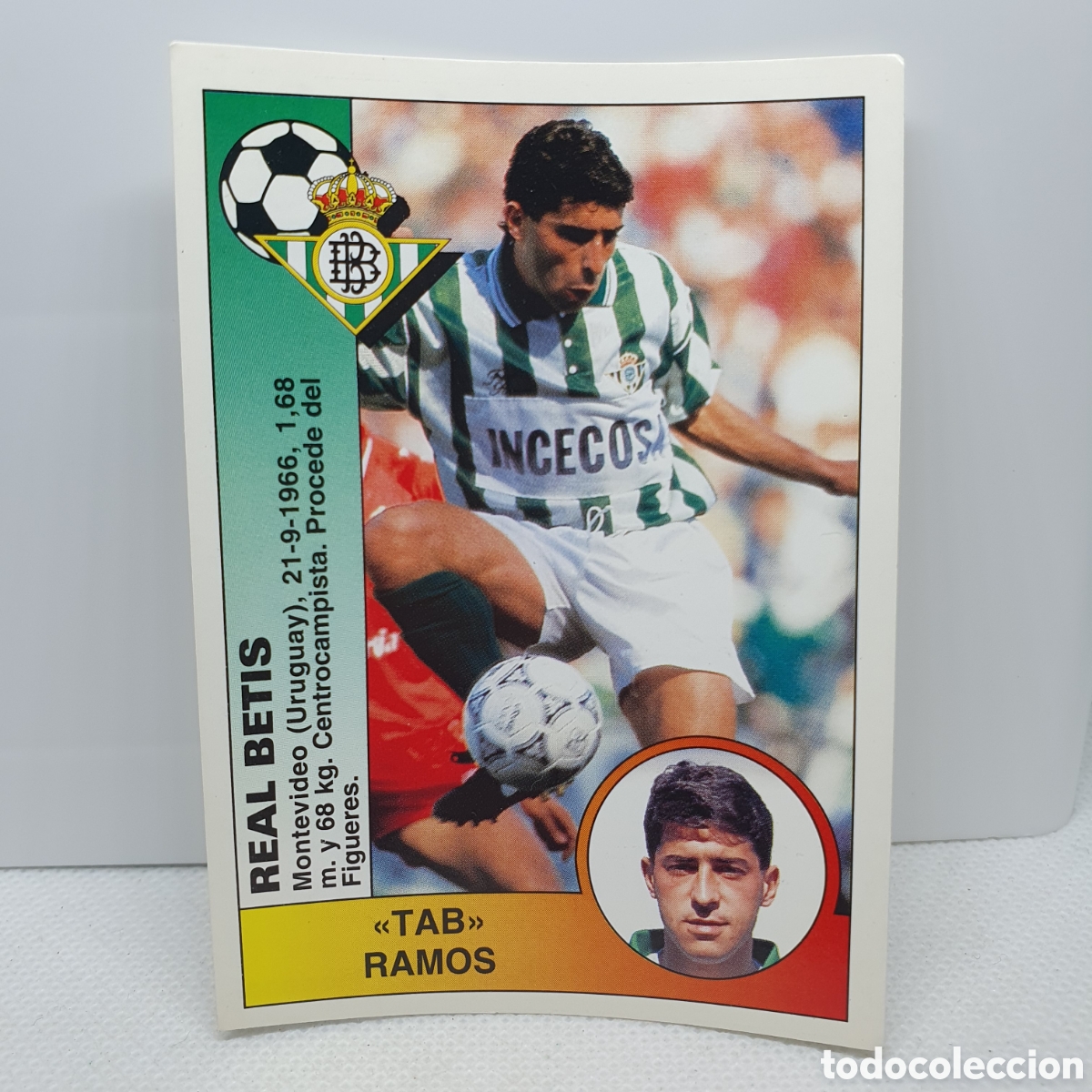 Cromos de F&uacute;tbol: ⚽️ CROMO DE FUTBOL TAB RAMOS BETIS LIGA 94-95 BAR&Ccedil;A PANINI ALBUM - ESTAMPAS ADHESIVAS - CARTAS -CARD